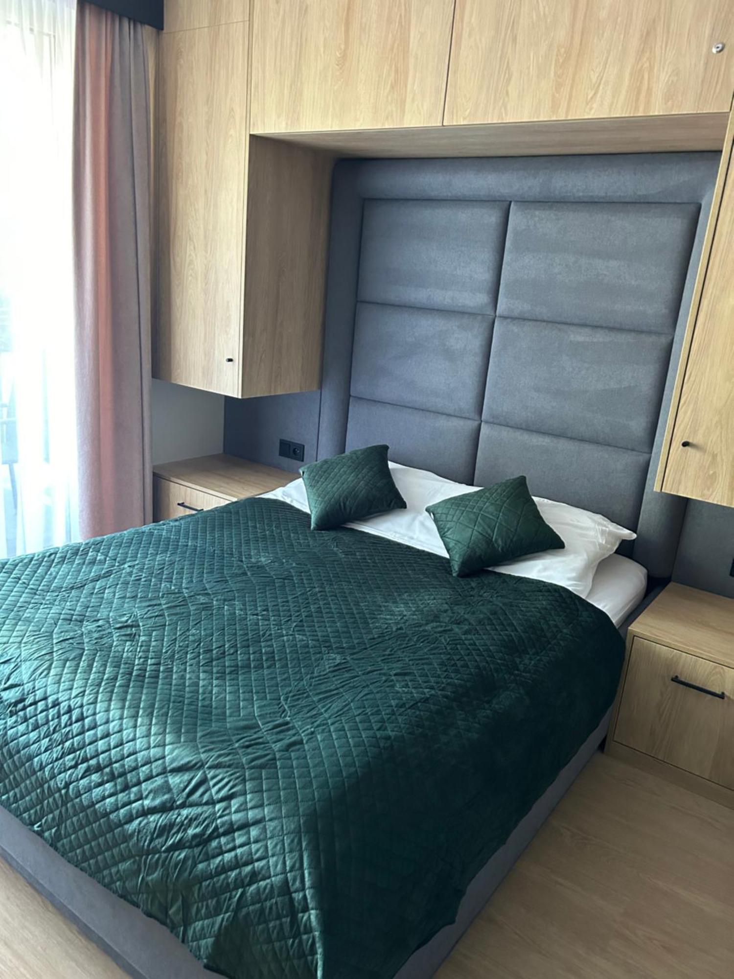 Lazurowy Apartament Łeba Esterno foto